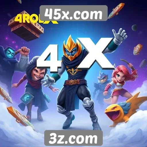 Visão geral da plataforma de jogos 45x.com