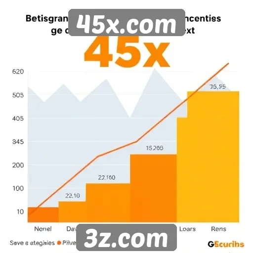 Estatísticas de crescimento do 45x.com em diferentes categorias