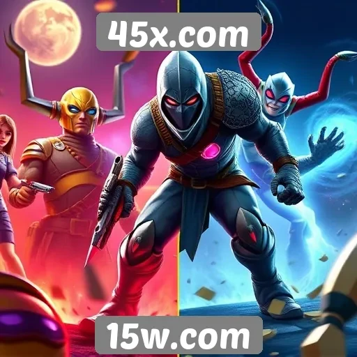 Comparação de jogos populares no 45x.com