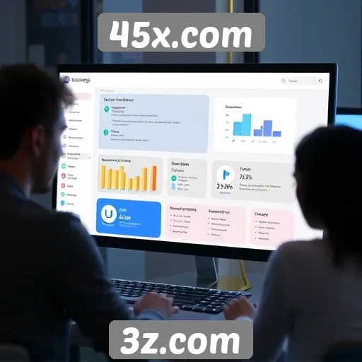 Interface do usuário do 45x.com é avaliada em detalhes
